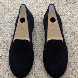 Rothy's Black Shimmer Loafers